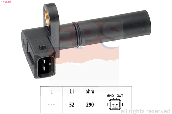 Sensor, crankshaft pulse EPS 1.953.035