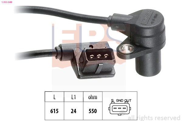 Sensor, crankshaft pulse EPS 1.953.049