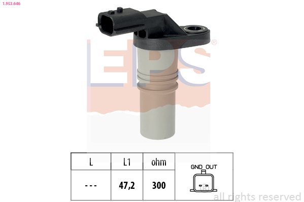 Sensor, crankshaft pulse EPS 1.953.646