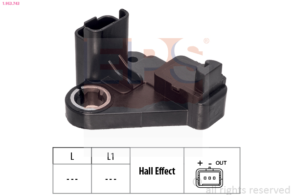 Sensor, crankshaft pulse EPS 1.953.743