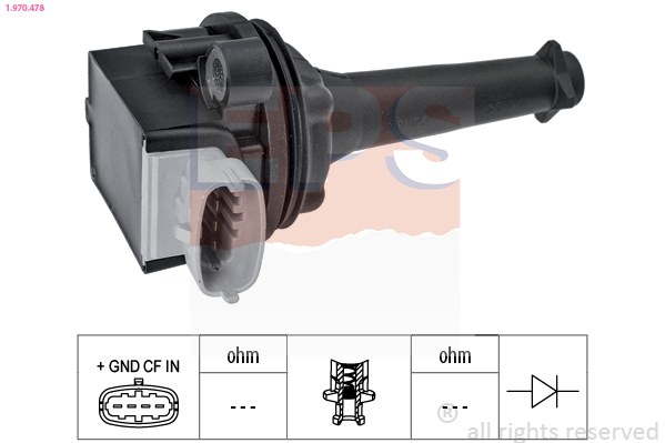 Ignition Coil EPS 1.970.478