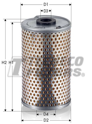 Fuel filter TECNECO FILTERS GS0447