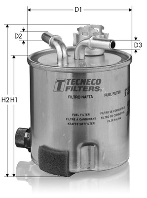 Fuel filter TECNECO FILTERS GS920/6