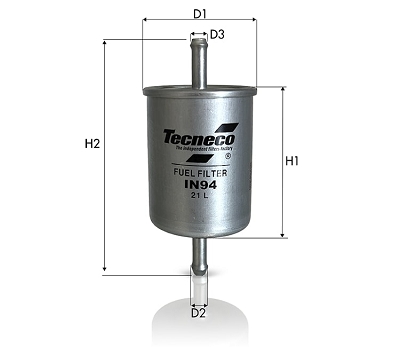 Fuel filter TECNECO FILTERS IN94