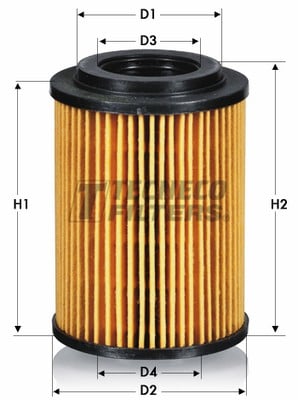 Oil Filter TECNECO FILTERS OL011277E