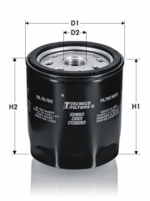 Oil Filter TECNECO FILTERS OL1287