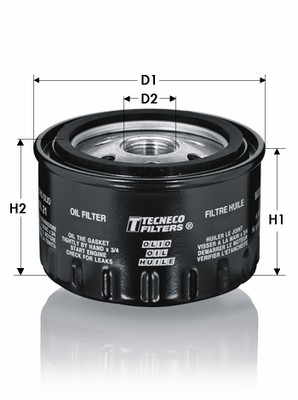 Oil Filter TECNECO FILTERS OL21