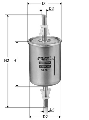 Fuel filter TECNECO FILTERS IN30/1