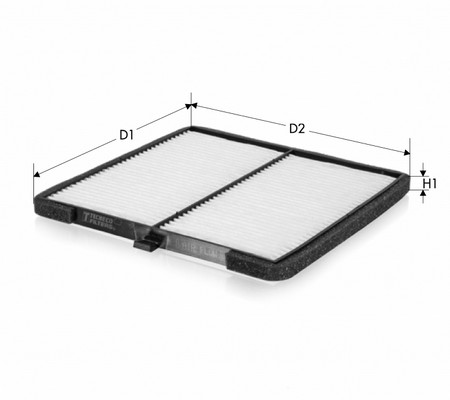 Filter, cabin air TECNECO FILTERS CK9336