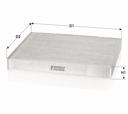 Filter, cabin air TECNECO FILTERS CK9363