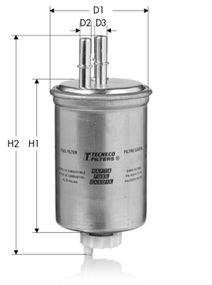 Fuel filter TECNECO FILTERS GS226