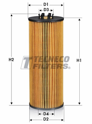 Oil Filter TECNECO FILTERS OL0223E