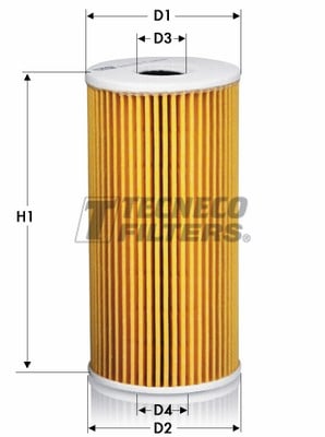 Oil Filter TECNECO FILTERS OL010670E