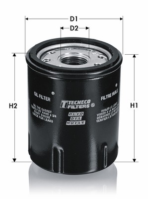 Oil Filter TECNECO FILTERS OL474