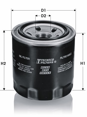 Oil Filter TECNECO FILTERS OL96J