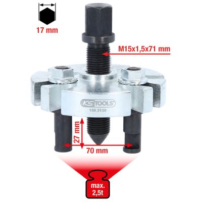 Ściągacz, koło pasowe KS TOOLS 150.3130