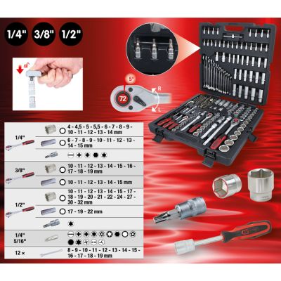 Zestaw nasadek KS TOOLS 917.0216