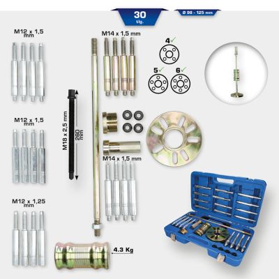 Mounting Tool Set, wheel hub/wheel bearing KS TOOLS BT671100