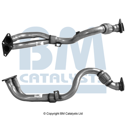 Exhaust Pipe BM CATALYSTS BM70262