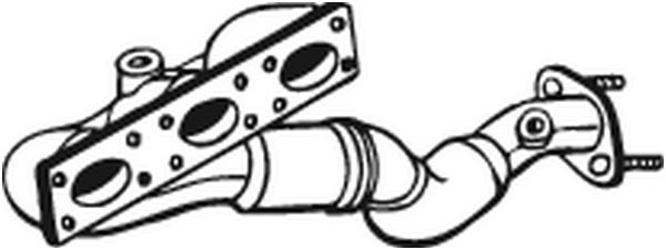 Catalytic Converter BOSAL 099-165
