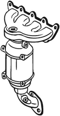 Catalytic Converter BOSAL 090-516