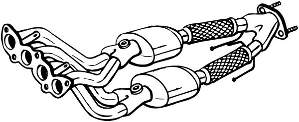 Catalytic Converter BOSAL 090-231