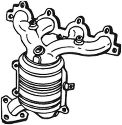 Catalytic Converter BOSAL 099-408