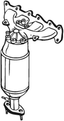 Catalytic Converter BOSAL 099-784