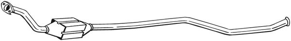 Catalytic Converter BOSAL 099-004
