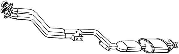 Catalytic Converter BOSAL 099-600