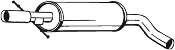 Middle Silencer BOSAL 105-505
