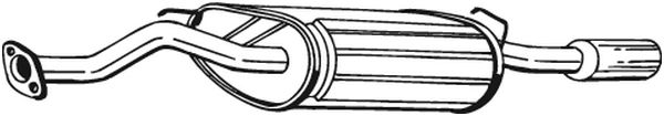 End Silencer BOSAL 115-329