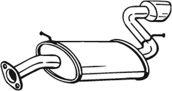 End Silencer BOSAL 128-005