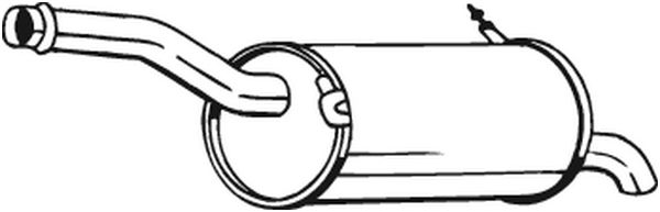 End Silencer BOSAL 135-079