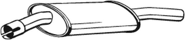 Middle Silencer BOSAL 135-677