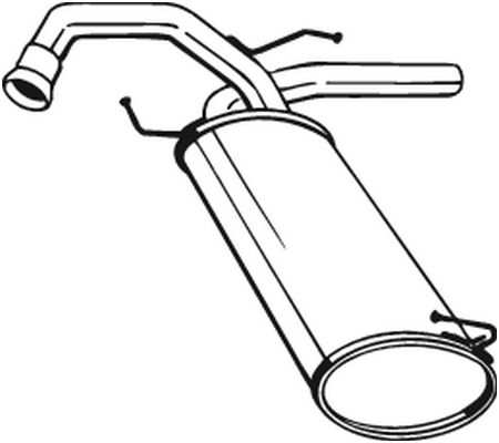 End Silencer BOSAL 148-171