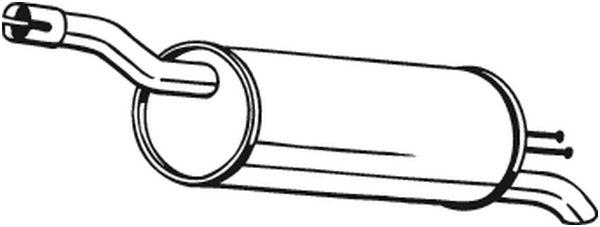 End Silencer BOSAL 148-383