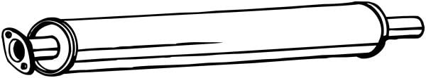 Front Silencer BOSAL 154-421