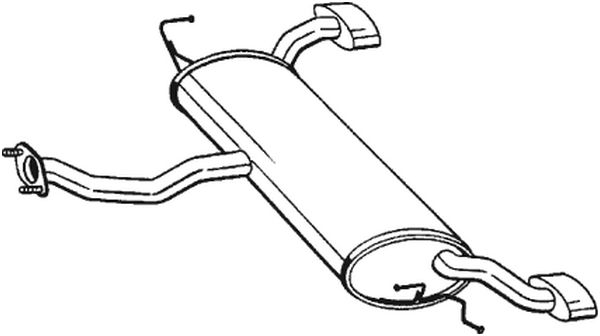 End Silencer BOSAL 165-003