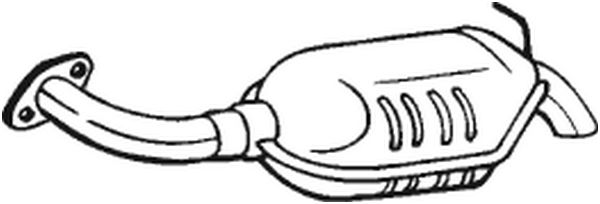 End Silencer BOSAL 171-019