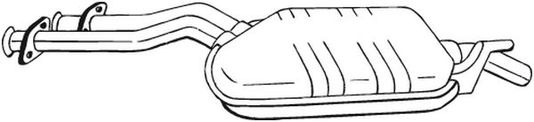 Middle Silencer BOSAL 175-191