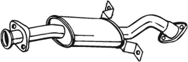 Front Silencer BOSAL 177-255
