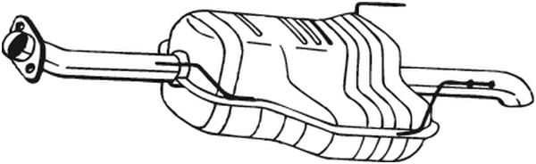 End Silencer BOSAL 185-611
