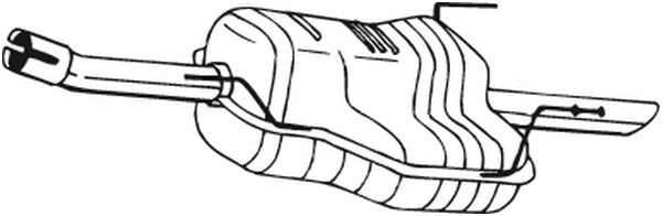 End Silencer BOSAL 185-307