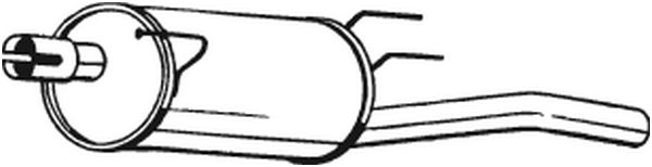 End Silencer BOSAL 185-637