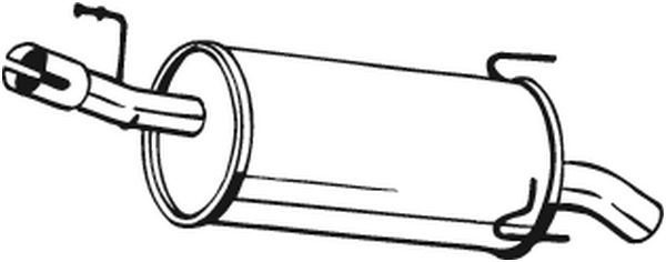 End Silencer BOSAL 185-971
