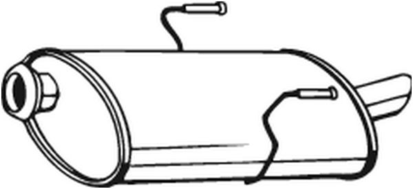 End Silencer BOSAL 190-275