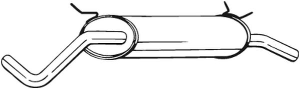 End Silencer BOSAL 200-229