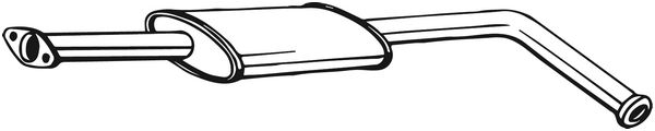 Middle Silencer BOSAL 200-443