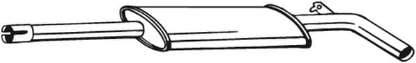 Middle Silencer BOSAL 279-917